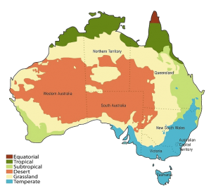 Carte des climats